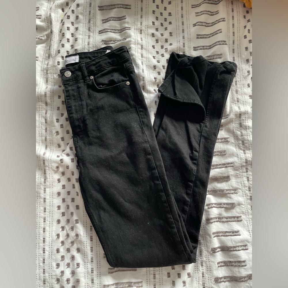 Zara slim Bootcut Black jeans